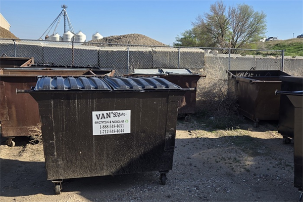 How does recycling work in rural communities?