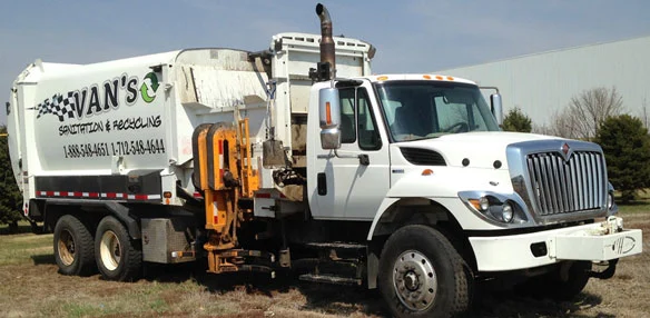 Van's Sanitation Dump Truck